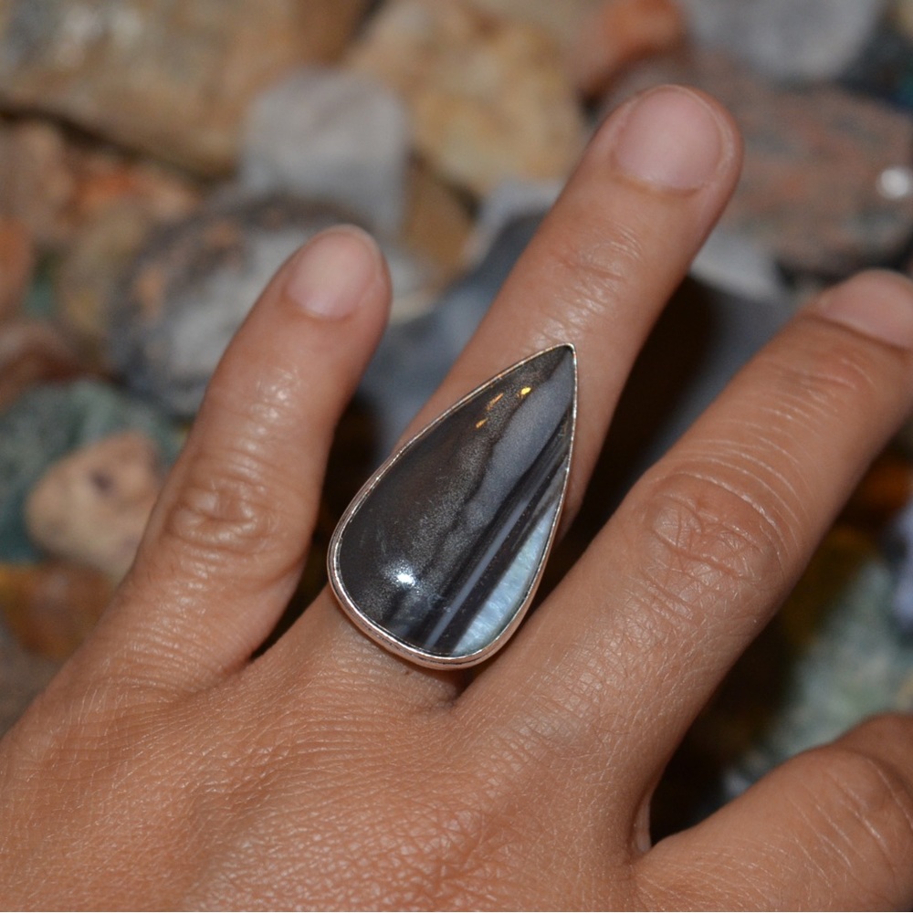 Oweyhee Opal Ring Size 7 1/4